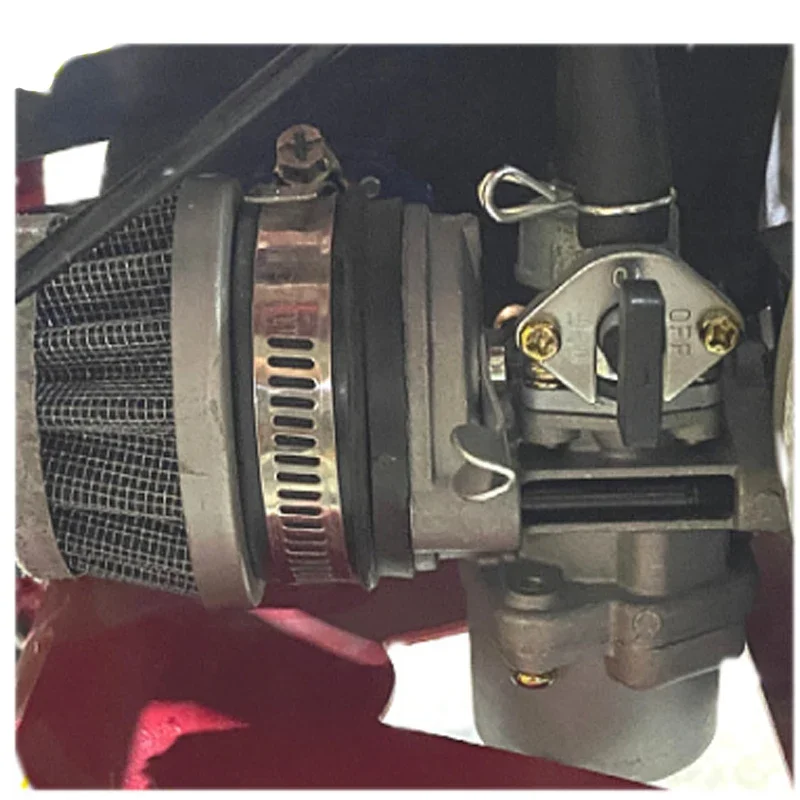 ONLEEYPP دراجة نارية كابل خنق المكربن محرك خنق المكربن ل 70cc-110cc حفرة الترابية دراجة رباعية إندورو الذهاب كارت ATV #2