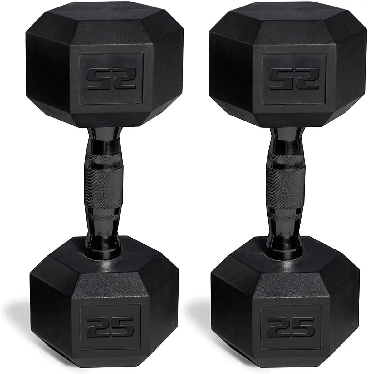 

50 lbs Coated Dumbbell Set Multiple Styles