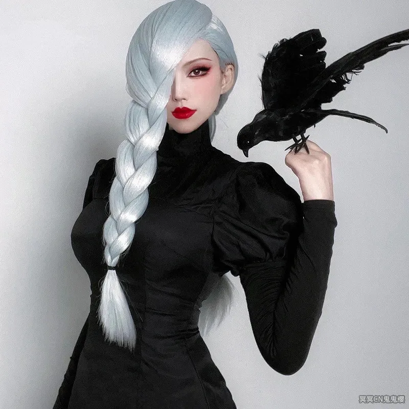 

qq023Аниме Mei Косплей Костюм Парик для Хэллоуина Женская ролевая игра Униформа для девочек