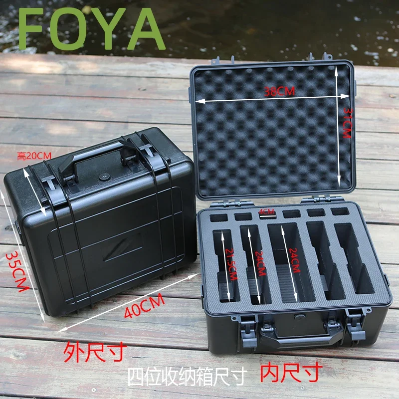 Tactical Glock Pistol Suitcase, Safety Storage, Carrying Box 1911, G19, G1GLOCK, Kublai, Hunting Gun Safety Storage Hard Case