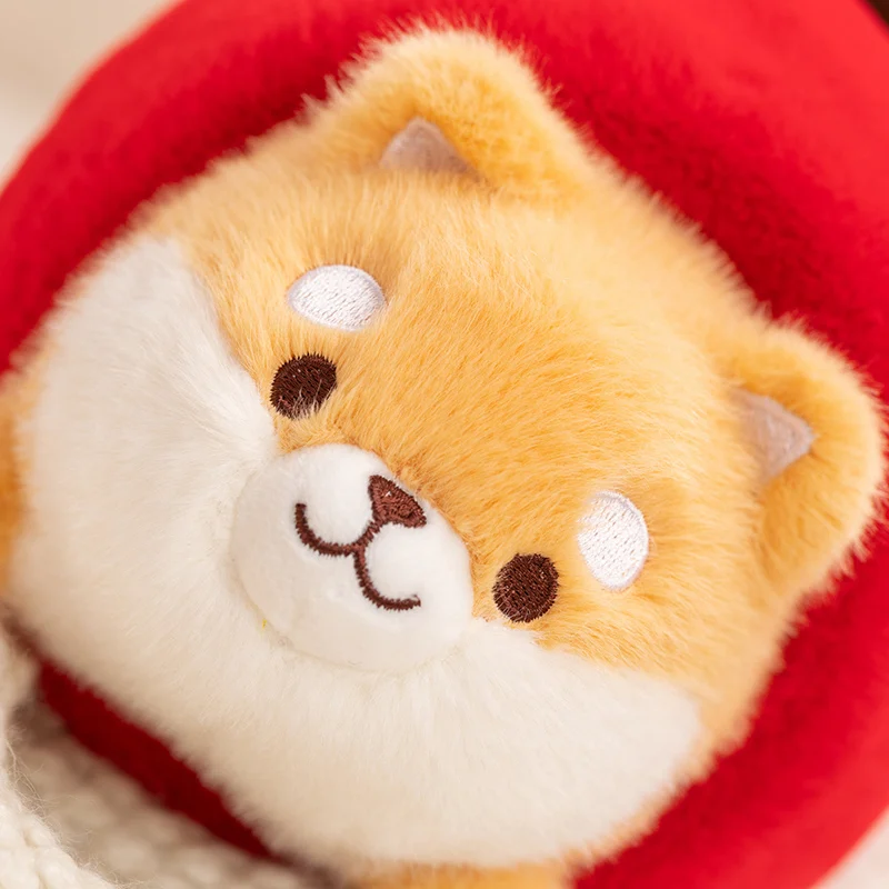 

15 см животные в фруктах Шиба-ину свинья капибара яблоко хурма комбинированная подушка для собаки плюшевые игрушки очаровательные куклы подарок на день рождения