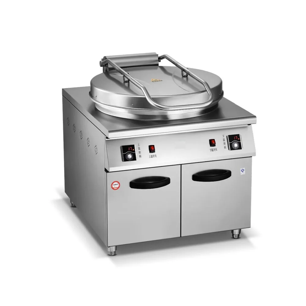 

Large Capacity Automatic Constant Commercial Electric Baking Pan Temperature Desktop Vertical Thousand Layer Pancake Machine