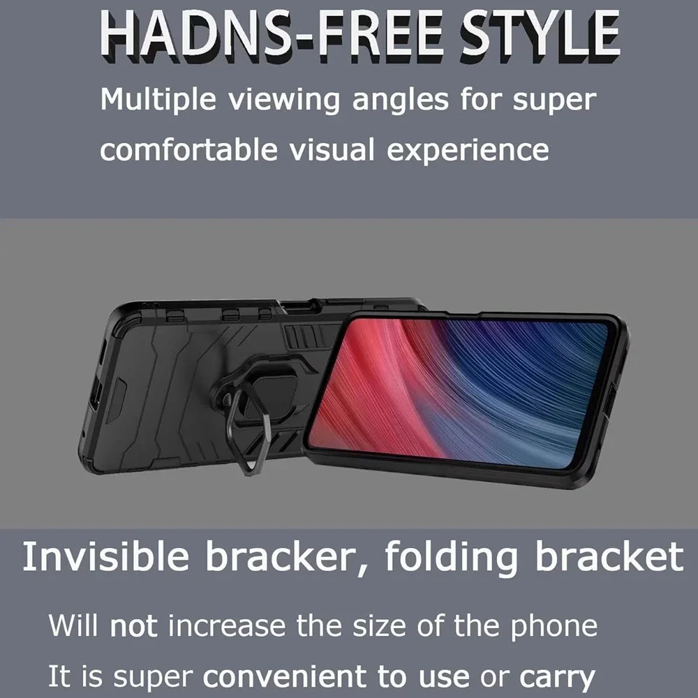 Kickstand Phone Case For Honor X9c Smart X9b Magic 7 Lite Magic 6 Cover With Ring Magnetic Bracket Shell Fundas Coque