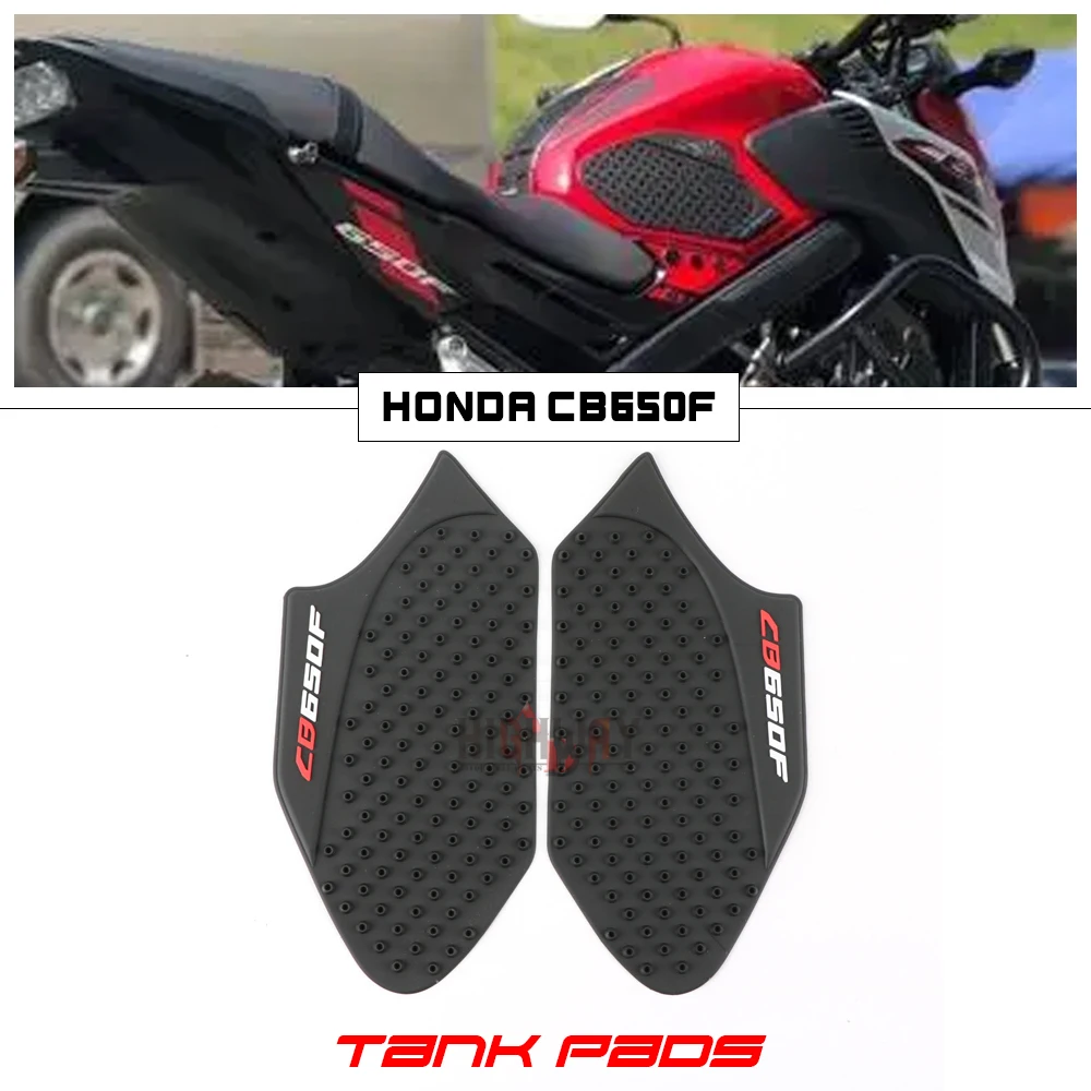 Motorcycle Tank Pad Protector Side Sticker Decal Gas Knee Grip Tank Traction Pad For Honda CB650F CB 650 F 2014-2017