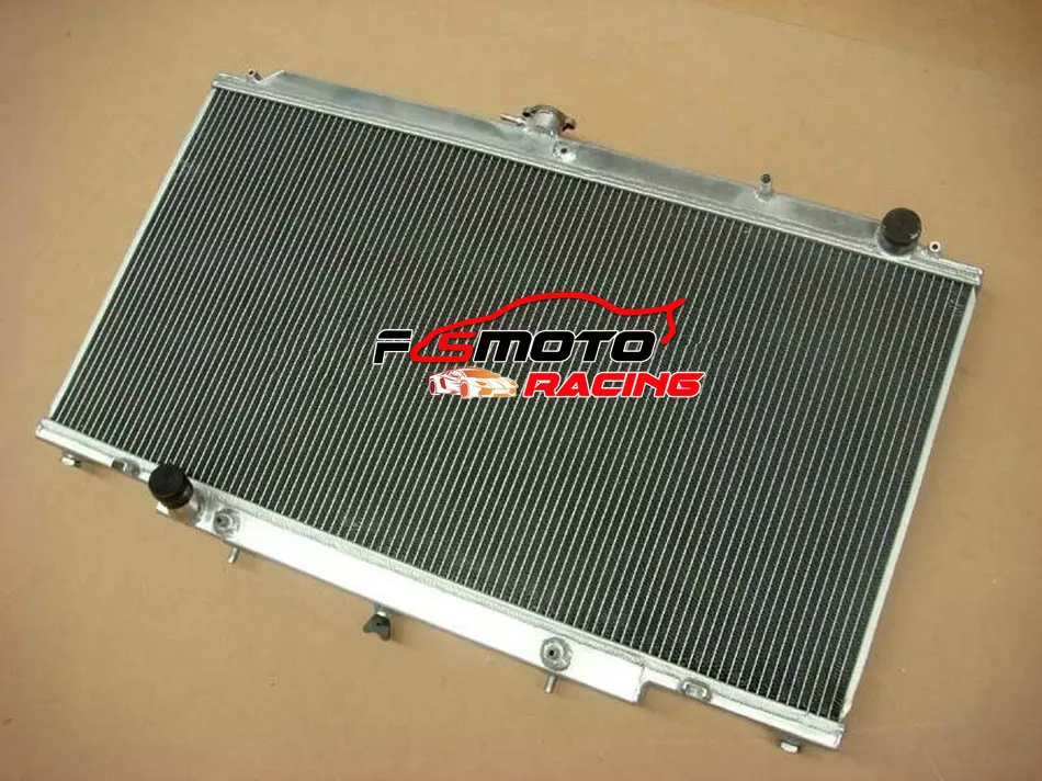 3Row Aluminum Radiator + Fan For Nissan Patrol Y61 GU 2.8 / 3.0 TD 1997 1998 1999 2000 2001 97 98 99 00 Auto/Manual