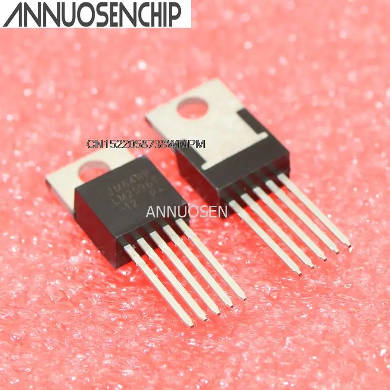 10PCS New and Original IC  LM2596 LM2596T TO-220 3A 5V ADJ 3.3V 12V LM2596T-5.0 LM2596T-ADJ LM2596T-3.3 LM2596T-12