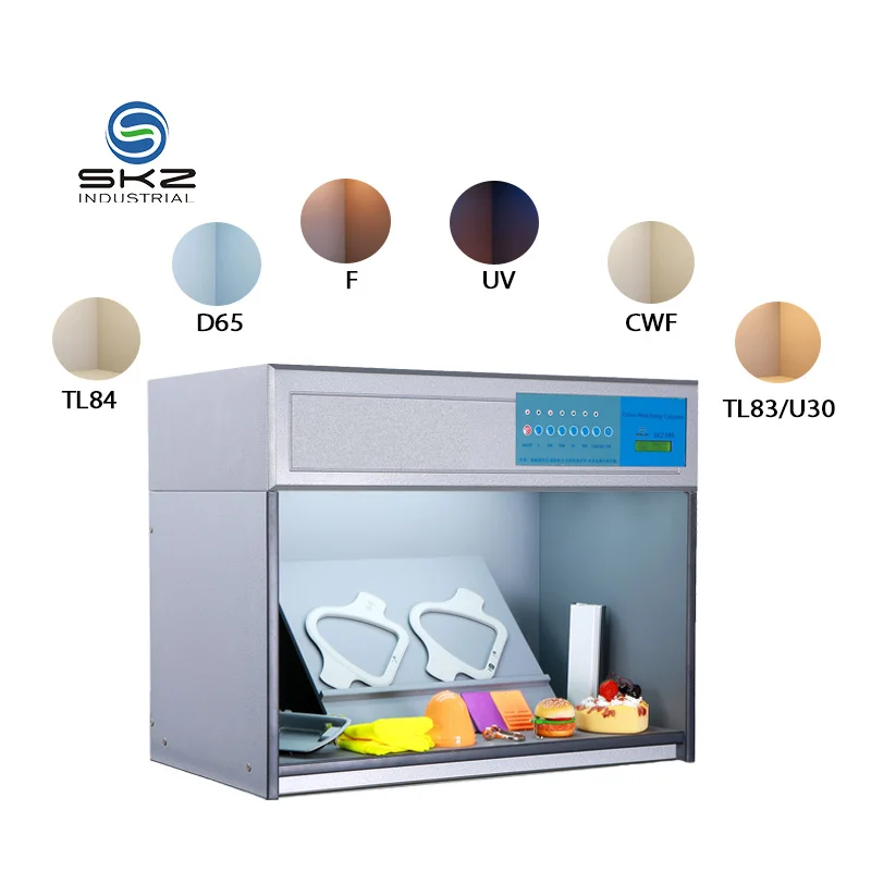 

2026SKZ199 Color Matching Cabinet CIE D65 Standard for Packaging/Leather/Chemical Product Color Quality Control