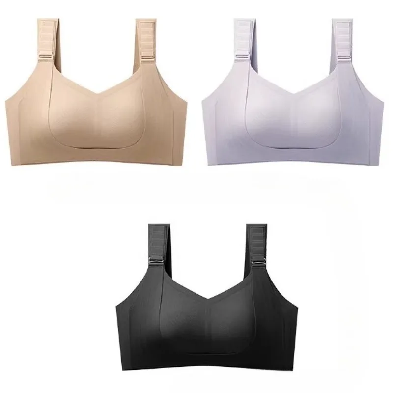 

Бюстгальтер-минимайзер для женщин с большой грудью, регулируемые бретели, эффект подтяжки и сбора, предотвращение провисания, бесшовный, полное покрытие, большие размеры M-4XL, с поддержкой
