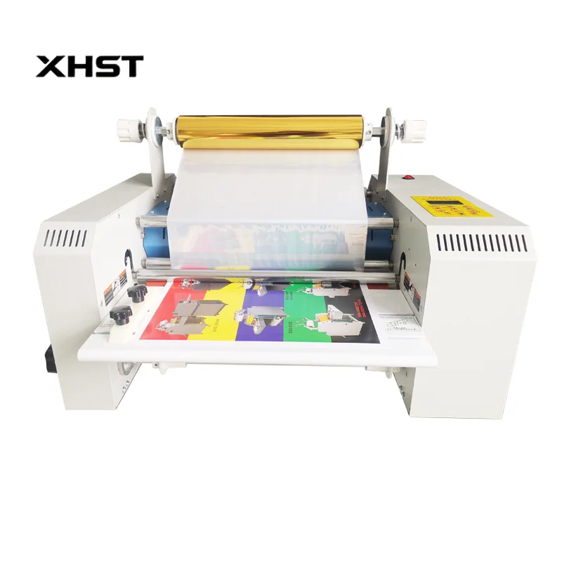 

High Temperature GS-360 Automatic A3 PET Film BOPP Film Foil Laminating Machine 3 In 1 For Greeting Invitation Business Card