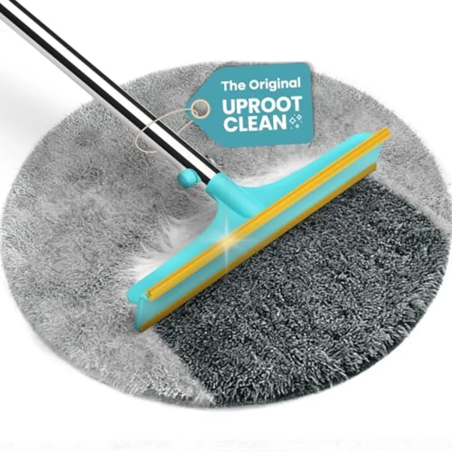 

er Xtra Pet Hair Removal Tool: Reusable Carpet Rake with Telescopic 60" Handle - As Powerful as er Pro Pet Hair Remover but Mad