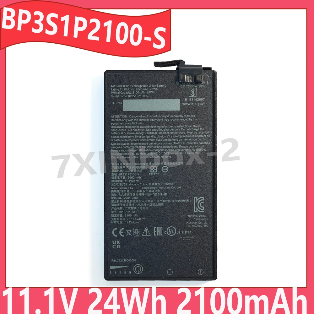 BP3S1P2100-S 11.1V 24Wh 2100mAh Battery for Getac V110 Rugged Notebook BP3S1P2100S-01 BP3S1P2100