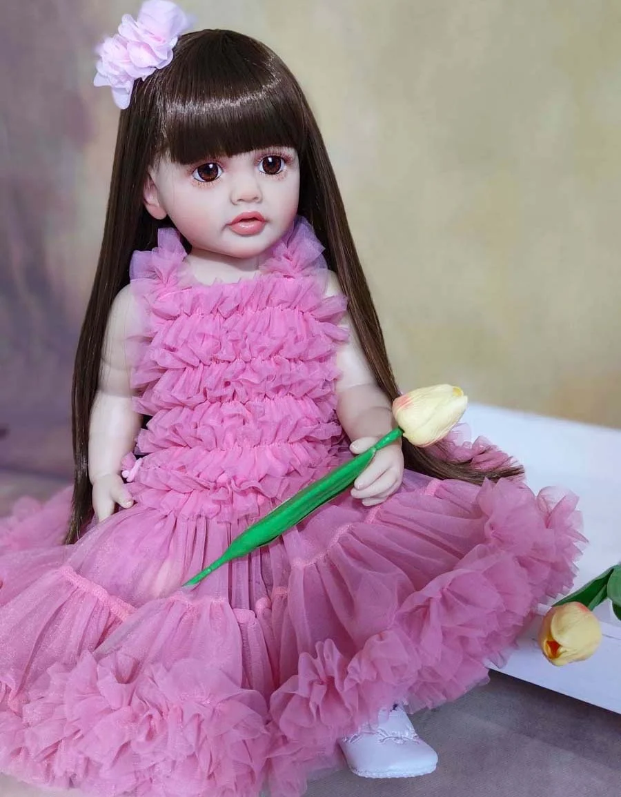 Wholesale Life Like China Fashion Tops Little Girls China Real Dolls Realistic Baby Silicone Doll