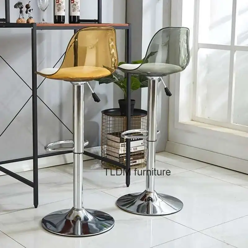 

Nordic Kitchen Bar Chair Modern High Home Make Up Bar Chair Luxury Office Cadeiras De Jantar Furniture Decoration