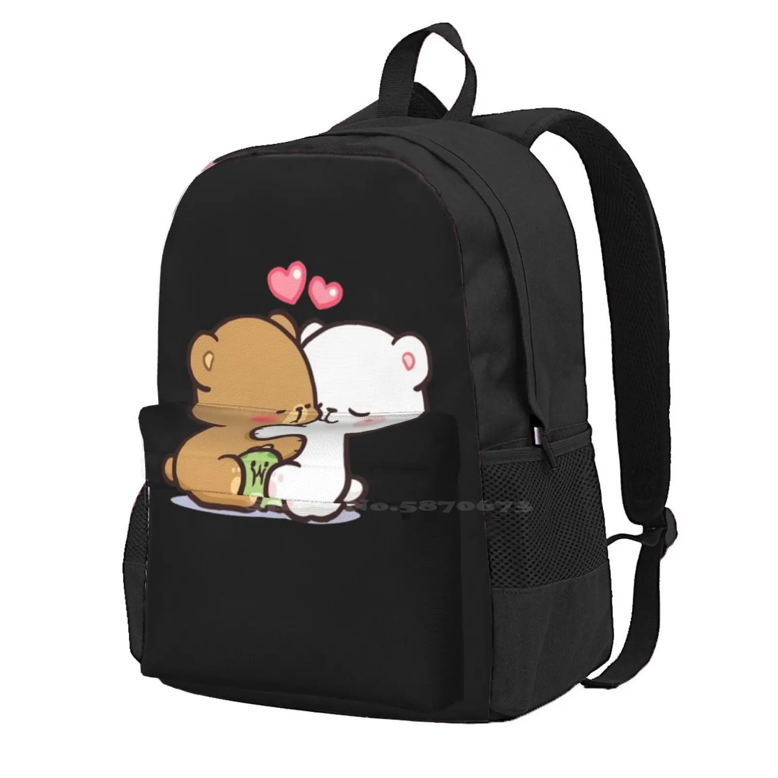 Funny Cartoon Couple , Cute Gift For Men And Women , Gift For Fans Hot Sale Backpack Fashion Bags Funny Cartoon Couple Cute New