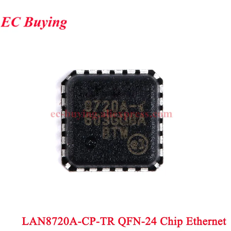 5Pcs/1pc LAN8720 Network Module RMII Ethernet Interface Transceiver HP Auto MDIX Development Board For Arduino Smart Electronics