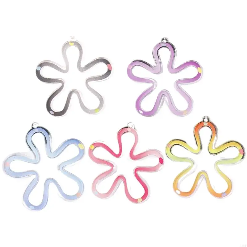 23GE Hollow Flower Jewelry Making Accessories Jewelry Part for Hand-Making Jewelry