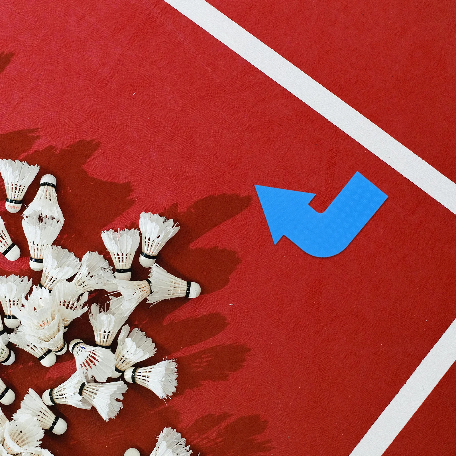 6 stks Trainingsschijven Markers Duurzaam Antislip Pijl Spot Gym Vloerlijn Agility Boren Pickleball Tennisuitrusting