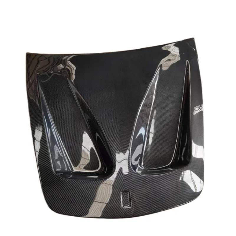 

Подходит для модифицированных автомобильных аксессуаров Ferrari F430, переднего капота из углеродного волокна в стиле P1, автомобильных инструментов.