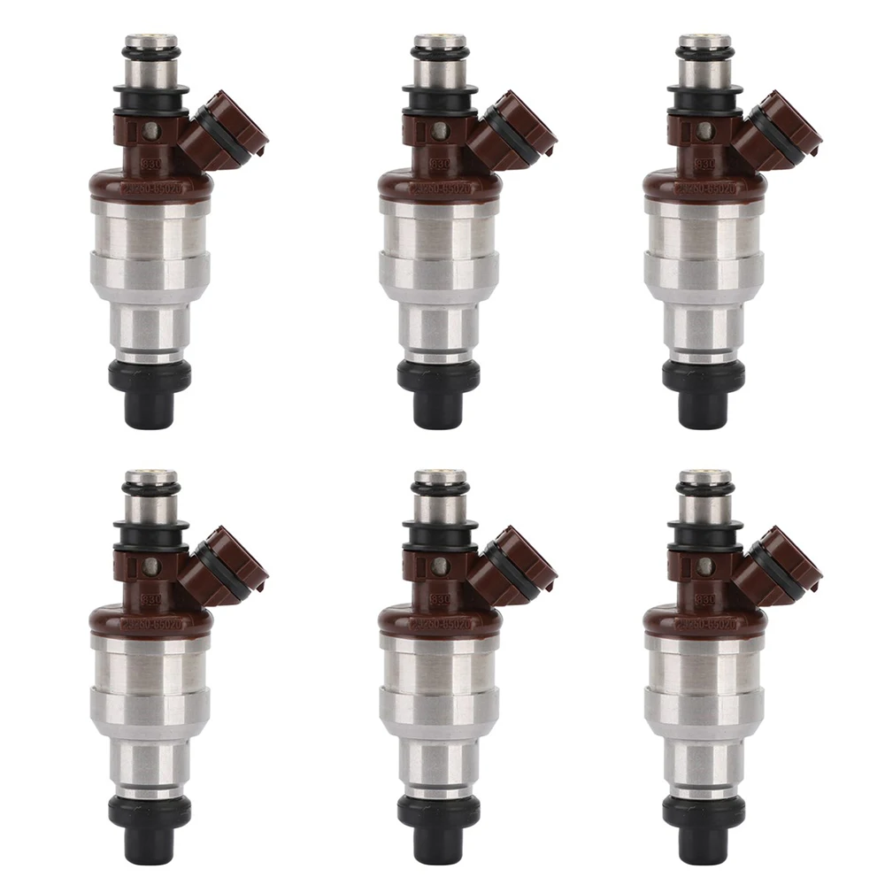 

Set (6) Fuel Injectors for Toyota Pickup 3.0L 1989-1995 4Runner 1989-1995 T100 1993-1994 23250-65020 23209-65020