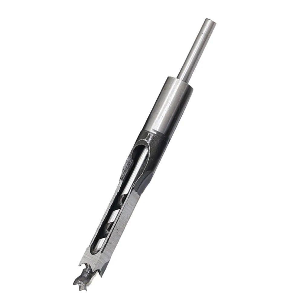 

10Mm Square Hole Self Centering Hinge Drill Bit for Woodworking Cabinet Door Installation Precise Alignment Tool Silver