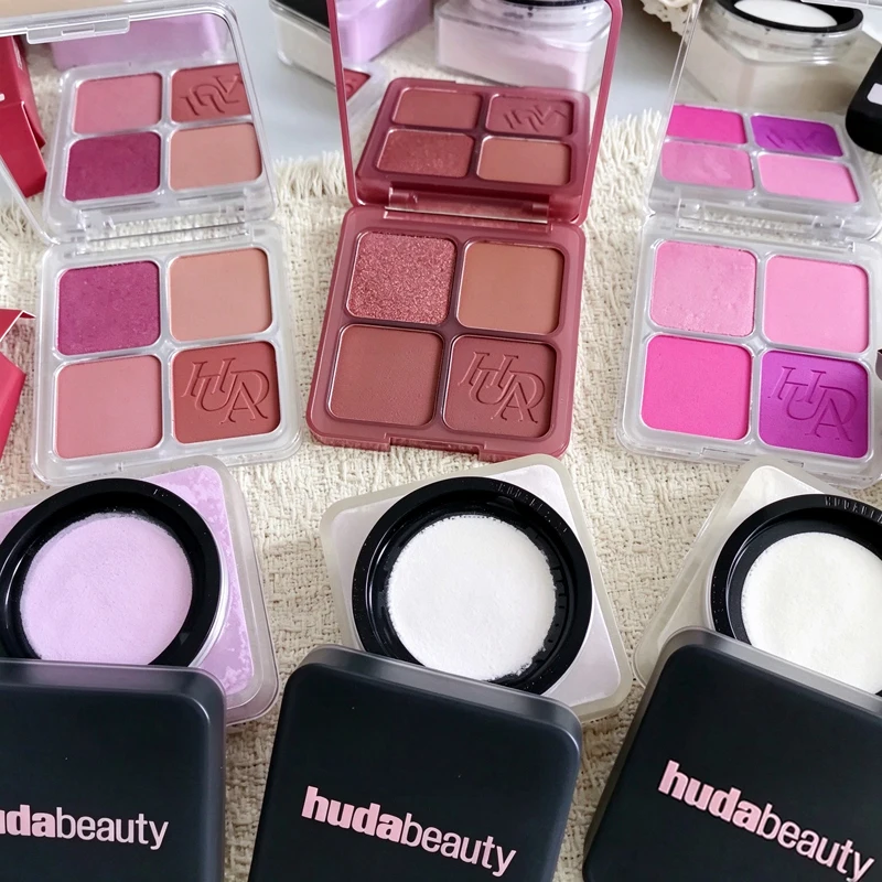 Hot Huda Bake Loose & Setting Powder Lasting Oil Control Matte Waterproof Brightening Loose Powder Makeup Cosmetics Pound Cake