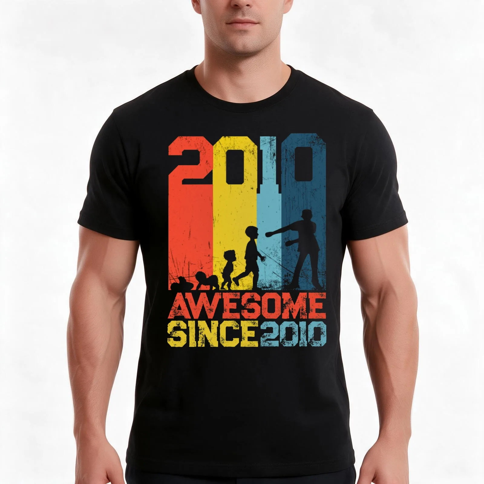 Awesome Since 2010 Vintage 2010 - Floss Dance 9th Birthday T-Shirt Summer Casual Cotton Tee Oversized Streetwear Tops