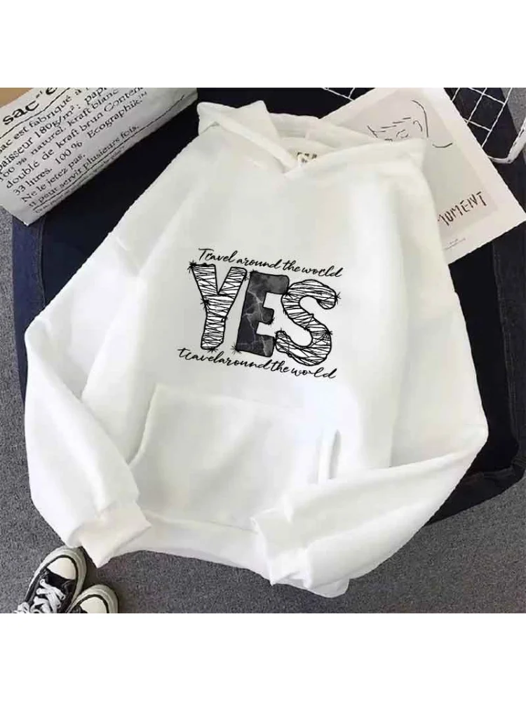 Damska bluza z kapturem Harajuku, nowa, codzienna bluza dresowa, modna bluza polarowa z kieszenią, wygodna odzież damska, trend uliczny, ubrania Y2K