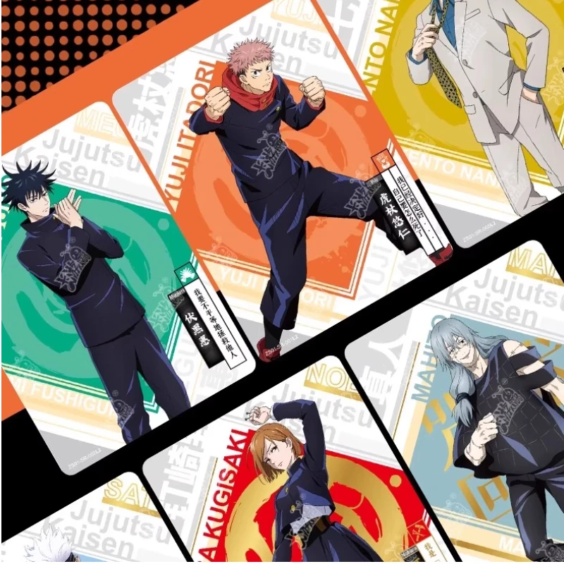 Ufficiale autentico KAYOU Jujutsu Kaisen Card High School Arc Sorcerer Collezione di carte Serie a tema Gioco Collezione di carte Regali Giocattolo