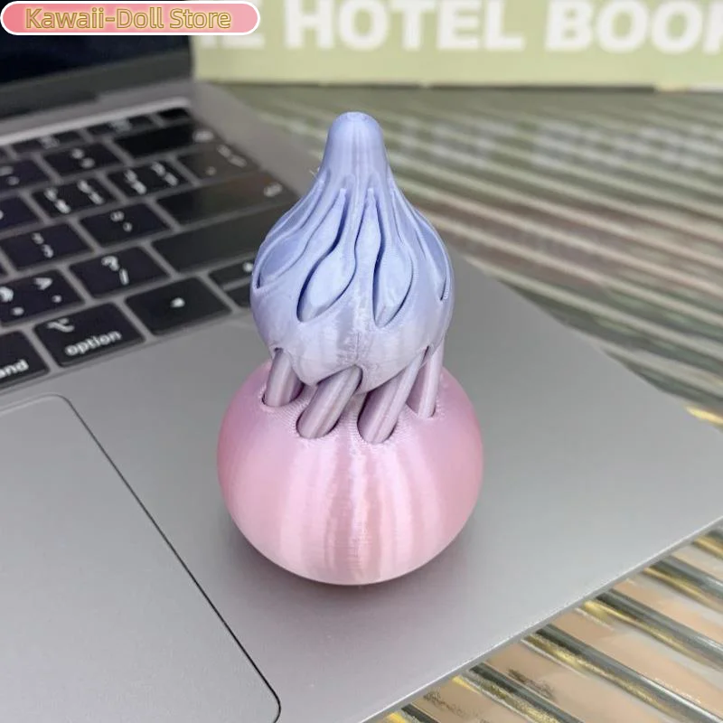 3D プリントひょうたんおもちゃアクティビティギアボールストレスと不安を軽減柔軟なそわそわおもちゃクリエイティブ指先スピナー子供大人のため