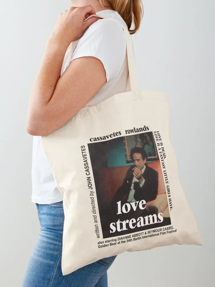 

LOVE STREAMS Tote Bag Women's tote bag hand bag canvas tote bags Canvas