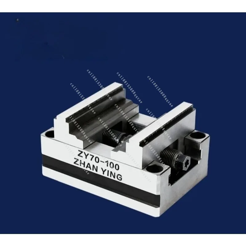 High Precision ZY60-80 Four Axis Five Axis Turntable Fixture Self Centering CNC Vise Concentric Flat Nose Pliers