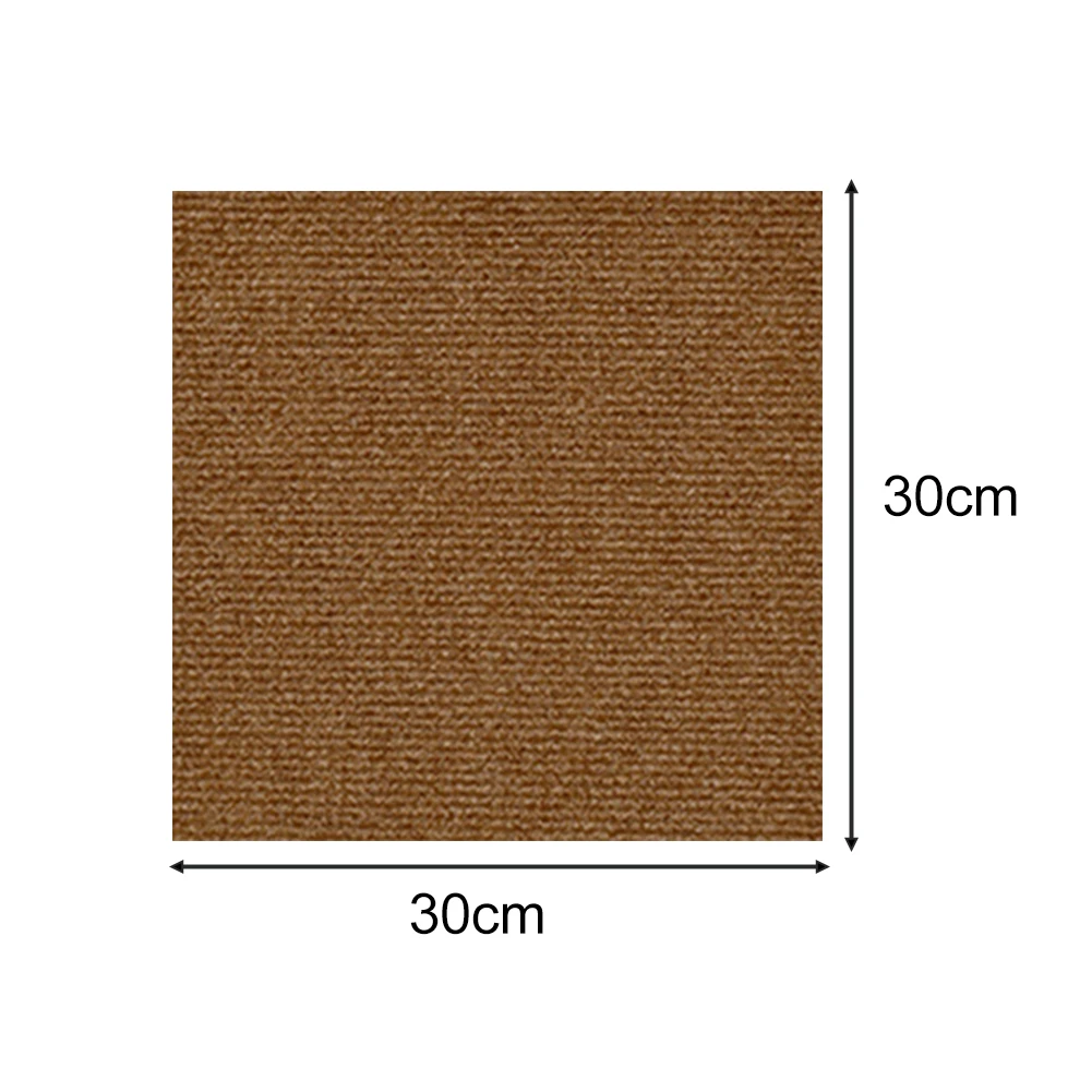 5Pcs Self Adhesive Carpet Tile 30X30cm Flooring Self-Adhesive Commercial Carpet With Non-Slip Square Carpet Bedroom Decor Carpet