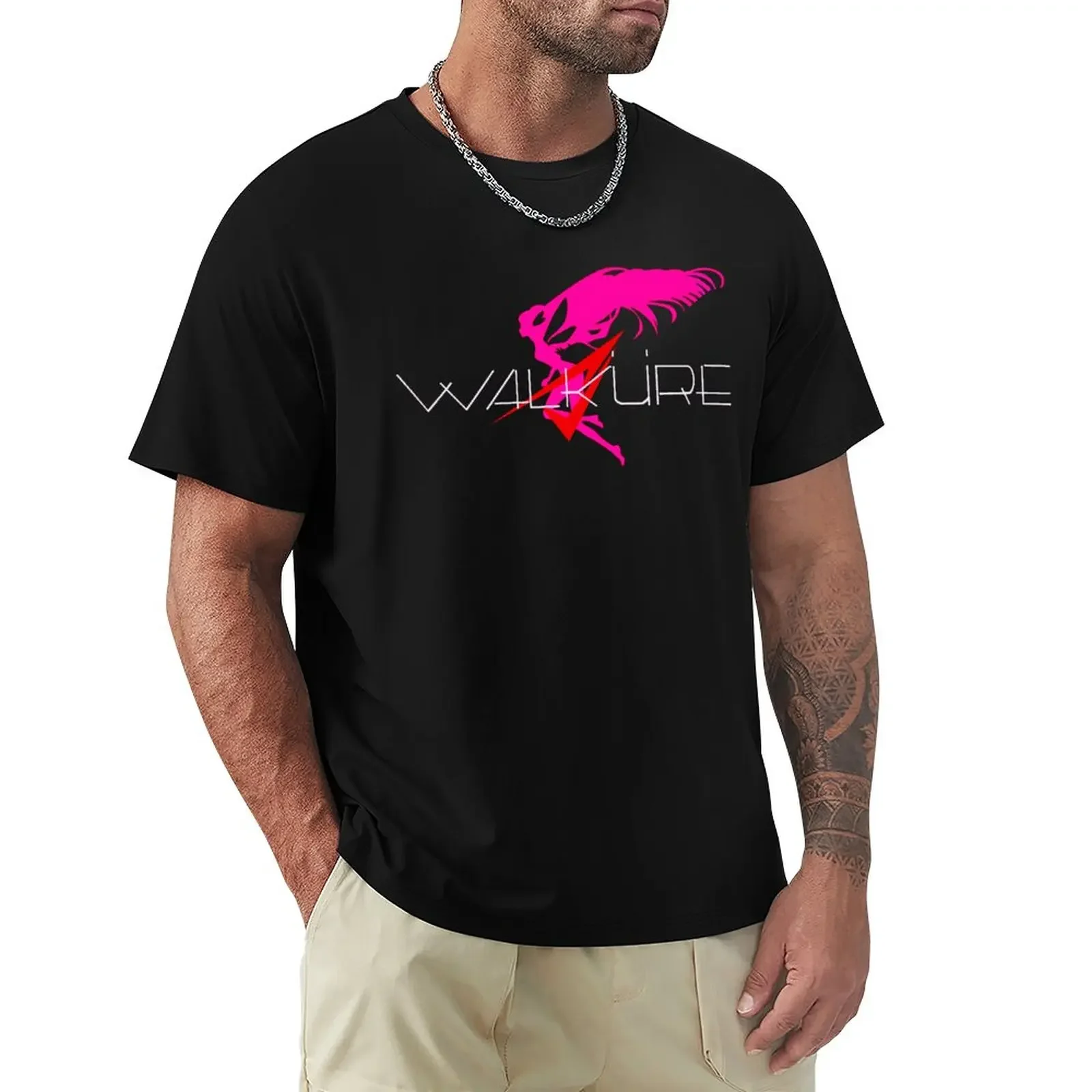 Graphic Short Sleeve Macross manga Walkure T-Shirt summer cute pack manga vintage anime clothes oversized t shirt mens clothing