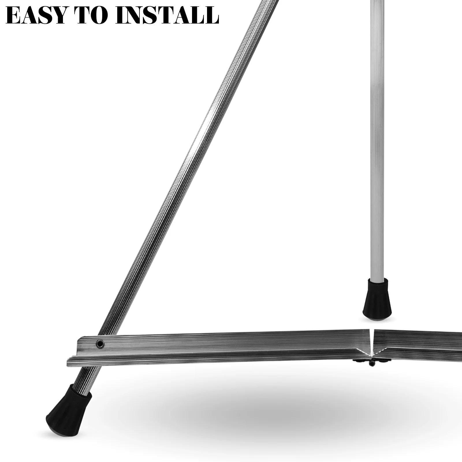 3 قطعة منصات قدم رف الطبل مادة عالية لأداء مستقر وموثوق وسادة الطبل أقدام مطاطية