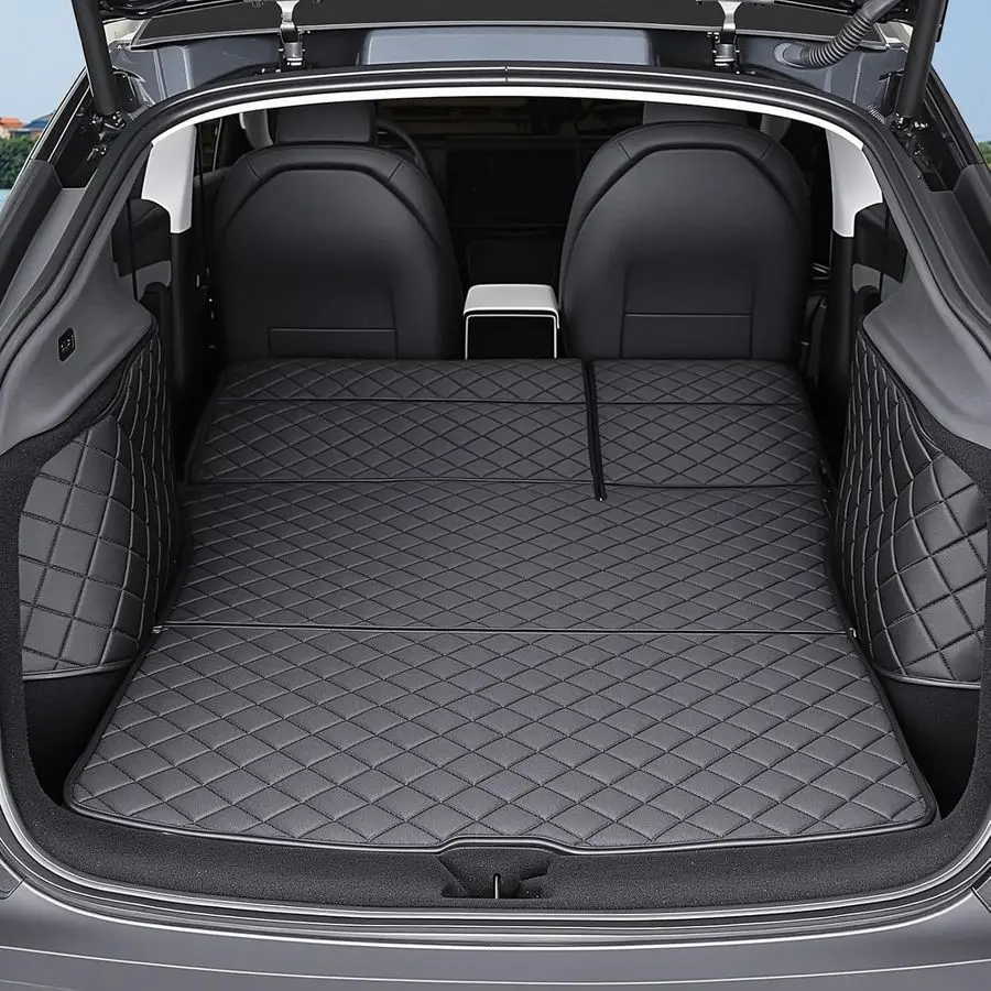 

for Tesla Model Y Trunk Mats Cargo Liner Waterproof Dog Car Seat Covers Protector AllWeather Trunk Floor Mat for Tesla Model Y J
