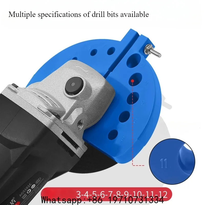 Multipurpose Drill Bit Grinding Sharpener 3-12mm Portable Polishe Grinding Powered Precision Drilling Bracket Polishing Tool