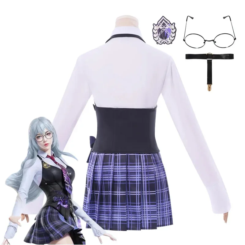 Игра Naraka: Bladepoint Tarka Ji Косплей Костюм Весна Мелодия Япония Южная Корея JK Школьная форма Парик Женские сексуальные костюмы для вечеринок; 2k