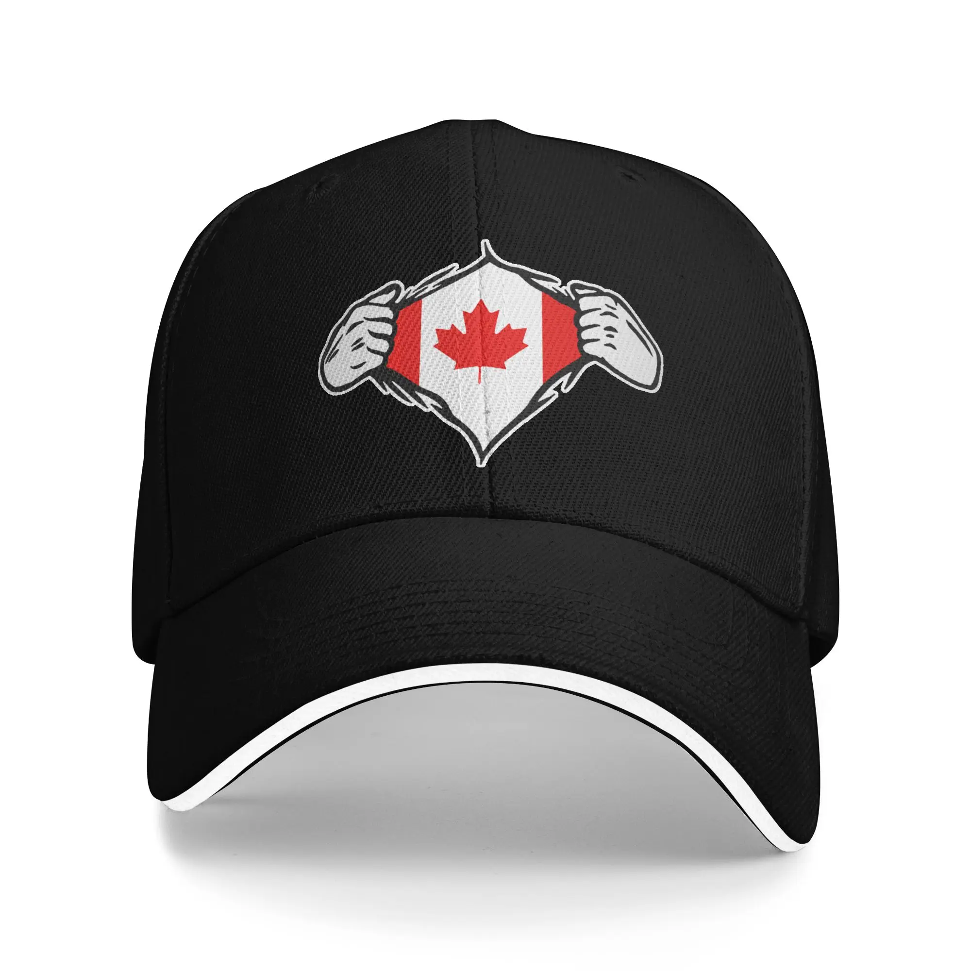 I Love Canada - Long Live Canada Baseball Cap Summer  Trucker Hat Sun Hunting Camping Hip Hop Hats Men Women Baseball Caps