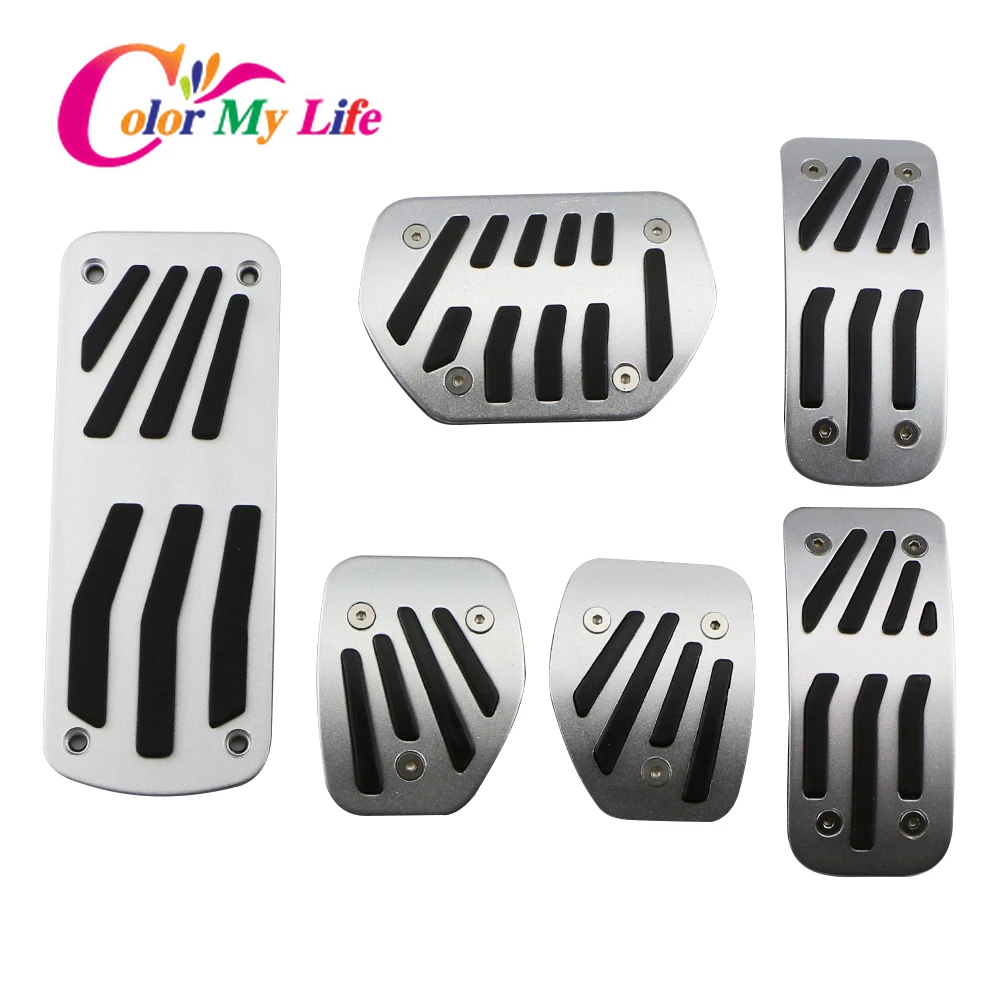 

Color My Life Stainless Steel Car Pedals for CITROEN C3 C4 for DS 3 4 6 DS3 DS4 DS6 2013 - 2020 Gas Brake Pedal Cover Rest Pedal