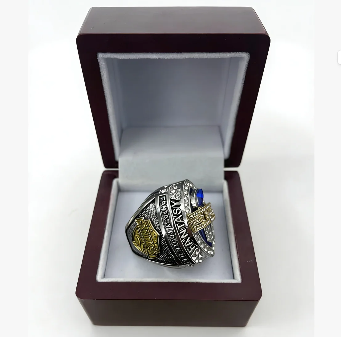 Anillo de Campeonato de Fútbol de Fantasía 2026, Accesorio de Moda Masculina, Regalo Coleccionable para Fanáticos