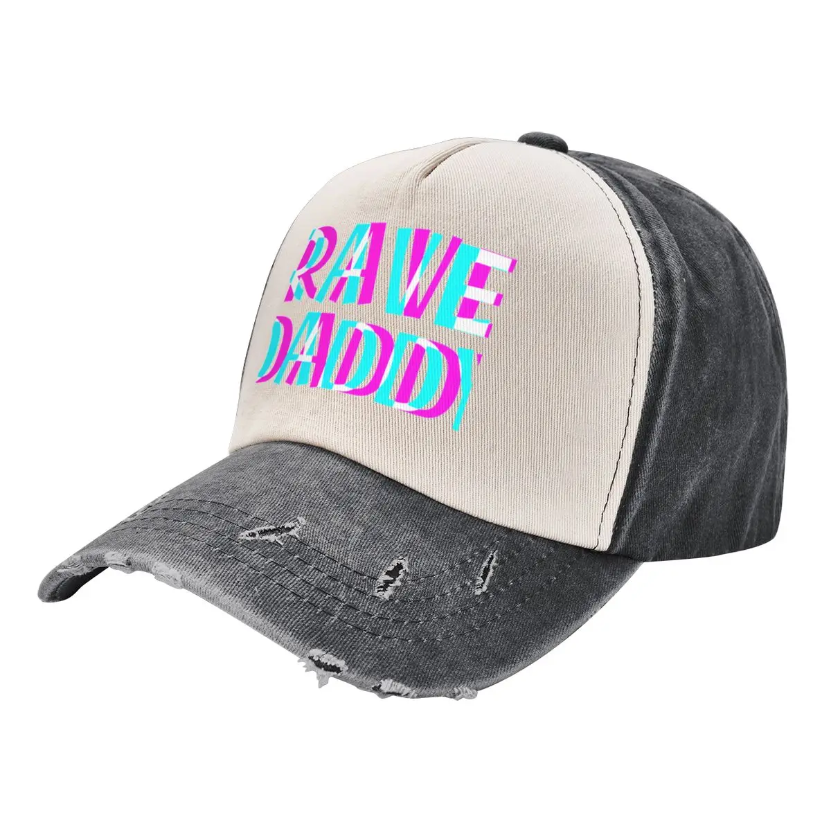 

RAVE DADDY EDM Music Festival Father Baseball Cap black Fashion Beach custom caps Caps For Women Men's