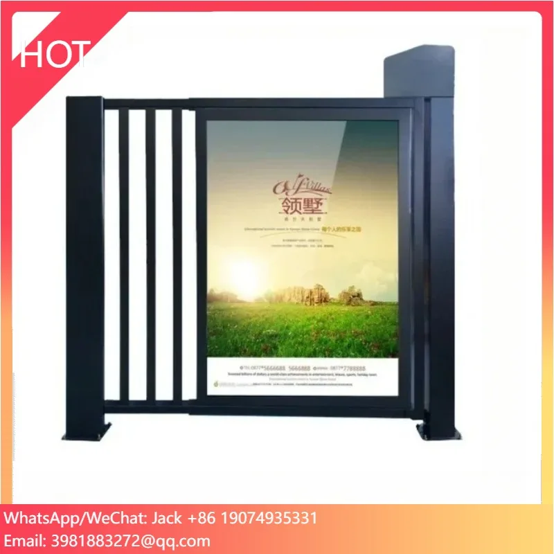 

New Design Waterproof Arm Barrier Gate Community/Park Advertising Barrier Gate