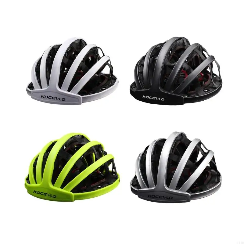Foldable Cycling Helmet for Adults, Bike Helmet with Collapsible Storage Design, 35 Air Venting Shell and 56-62 Head 24BD