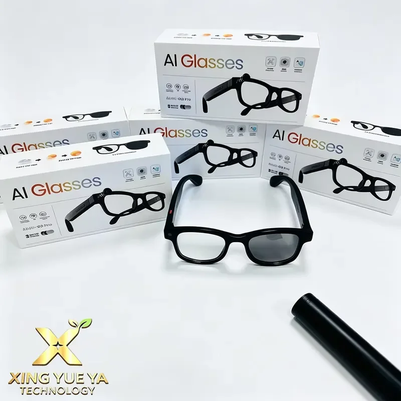BOLRZO 2026 new AIMB G2 Pro AI smart glasses 8MP camera 1080P high-resolution video AI translation call recording UV