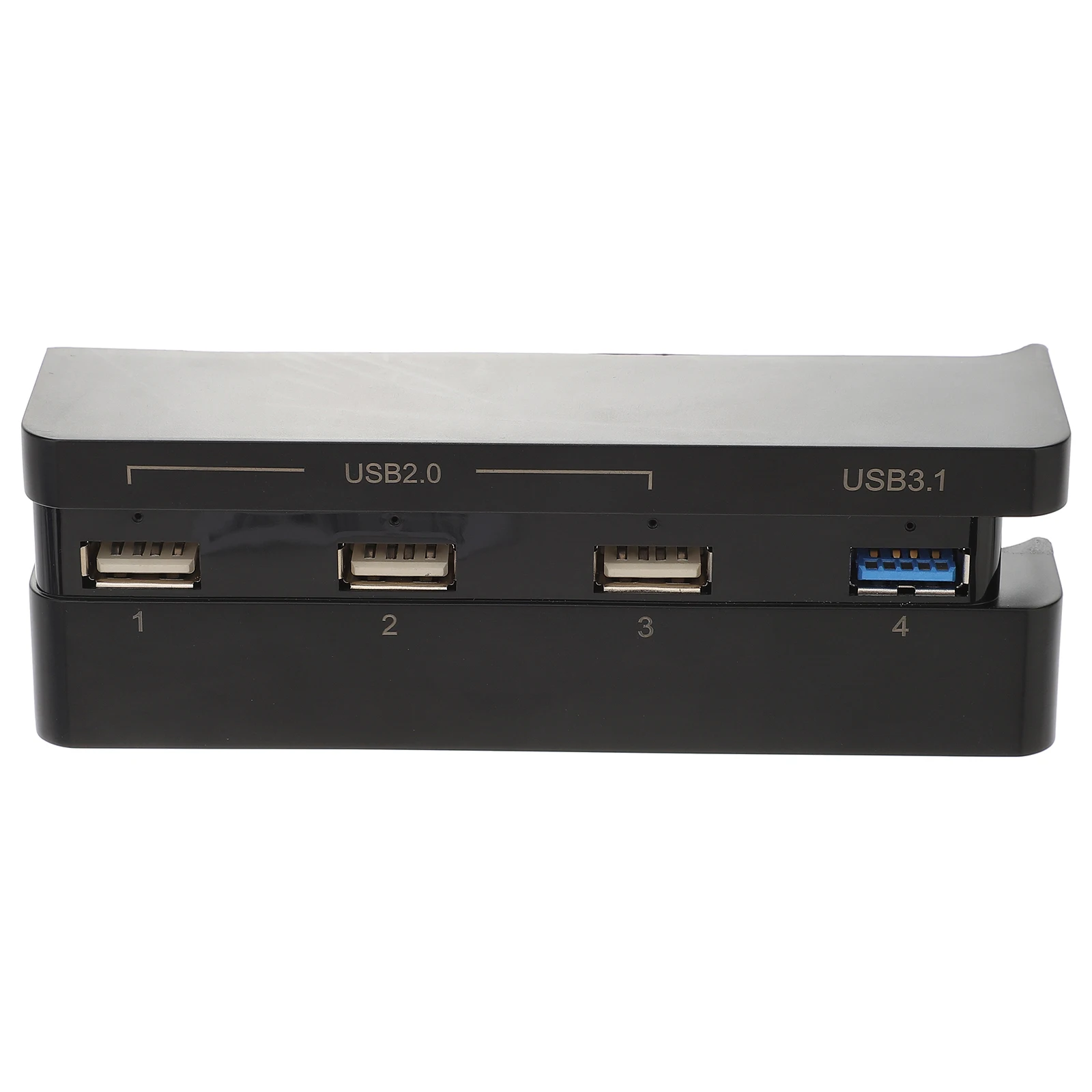 

USB Hub for Game Console PC Notebook Multiple Devices Portable ABS Material 3.0 Data Transmission Interface Long Use
