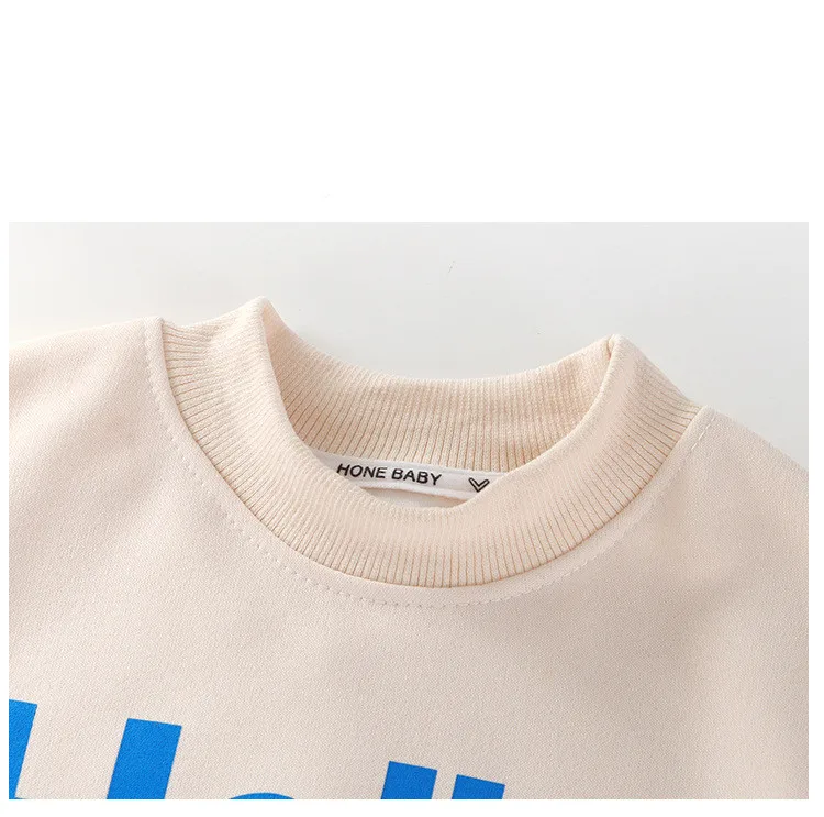 طفل الفتيات الفتيان البلوز الاطفال رسالة هوديس طفل الخريف ملابس خارجية الشتاء ملابس الأطفال