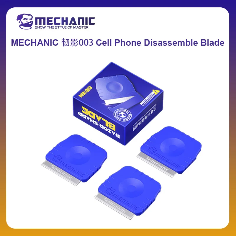 

MECHANIC OFFICIAL RY003 Cell Phone Disassemble Blade IC Chip Remove Blade For Mobile Phone Repair Motherboard BGA Remove Tools