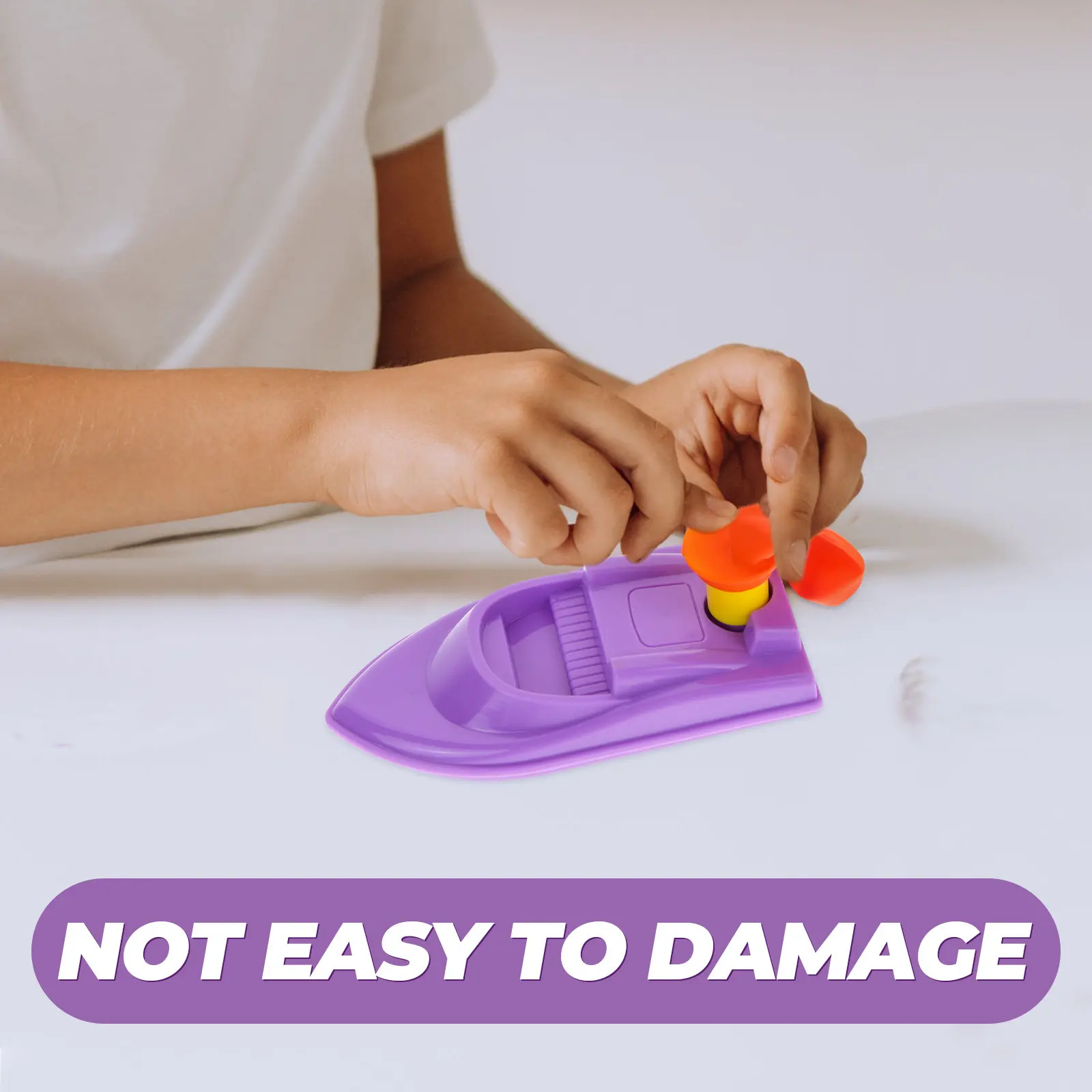 1Set DIY Balloon Recoil Boat Plastic Science Educational Experiment Device Children Hands-on Stem Project Learning Activity