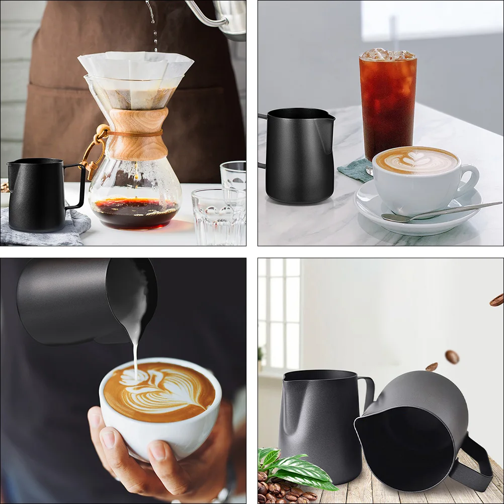 

Coffee Frothing Cup Coffee Steaming Pitcher Milk Frother Cup Milk Frother Pitcher Milk Frothing Jug