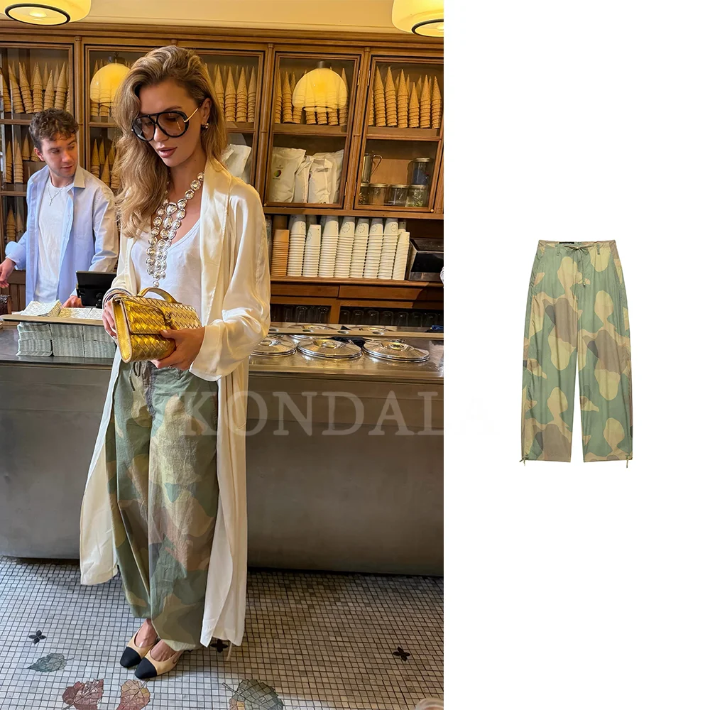 KONDALA 2026 Autumn Winter Casual Elegant Fashion Women Pants Hiking Holiday Garden Parties Festivities Dinner Ladies Pants